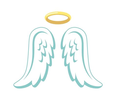 Premium Vector | Cartoon Angel Wings vector illustration