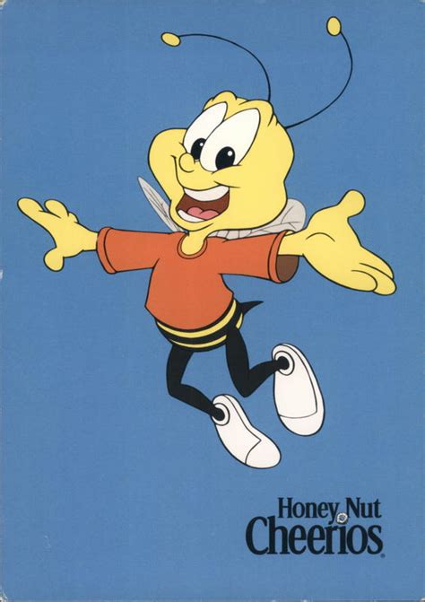 Honey Nut Cheerios Bee Advertising Rack Cards Postcard