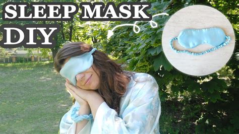 DIY Sleep Mask | How to Make a Sleep Mask - Tutorial and FREE Pattern ...