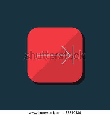 Vector Illustration Of Tab Key Icon - 456810136 : Shutterstock