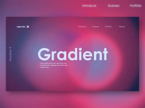 Animated Powerpoint Gradient Slide Design by DesignBall on Dribbble