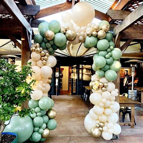 Retro Green Balloon Arch Kit 154 PCS Olive Balloon Garland | Etsy in ...