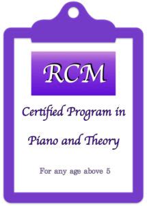 RCM certificate program – Doctor Music Academy