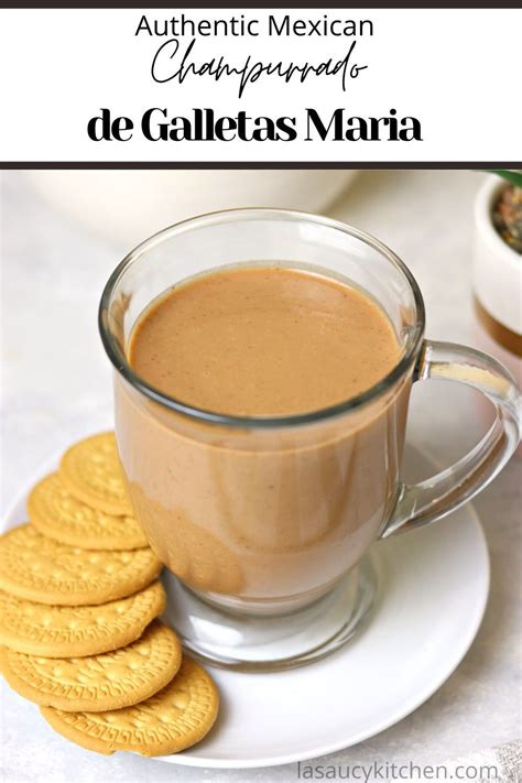 Champurrado de Galletas Maria - La Saucy Kitchen | Recipe | Champurrado ...