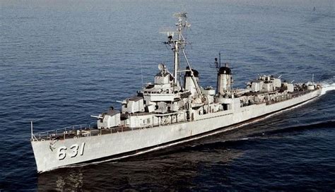 USS Erben (DD-631) Fletcher-class destroyer of the US Navy. (google ...