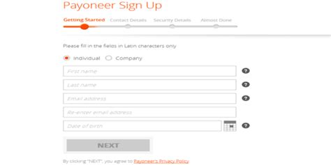 Payoneer Sign Up - Payoneer Login - How To Create Payoneer Account ...