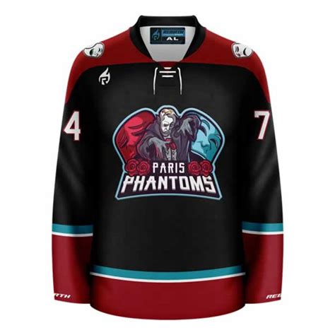 Jersey Ninja - Paris Phantoms Mythical Hockey Jersey