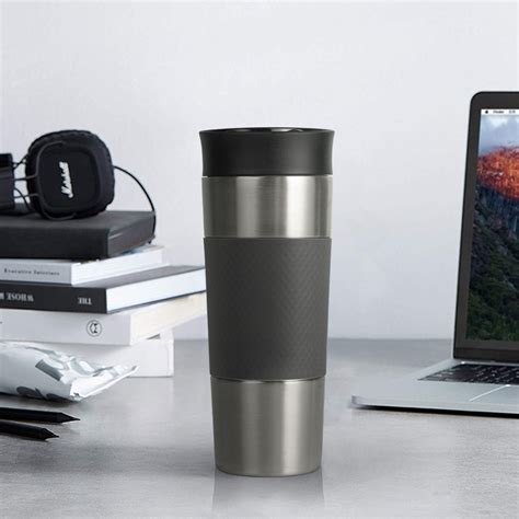 Wholesale 425ml Stainless Steel Insulated Travel Mug with Lid ...