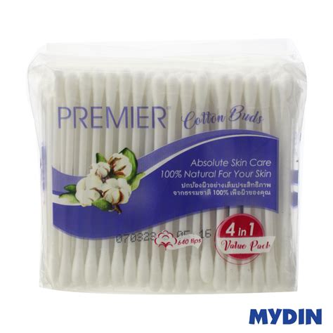 Premier Cotton Bud (160tips x 4) | Shopee Malaysia