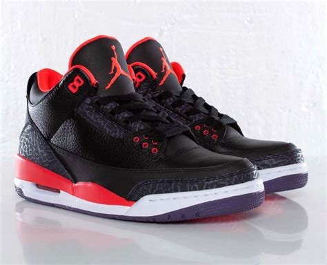 Air Jordan 3 Retro "Bright Crimson" - New Images and Release Reminder ...