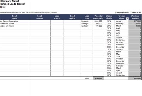 Sales Lead Tracker | Sales Lead Tracking