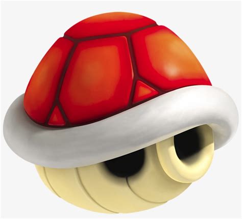 Red Koopa Shell Backpack - Mario Kart Items Wii Red Shell - 1660x1428 ...