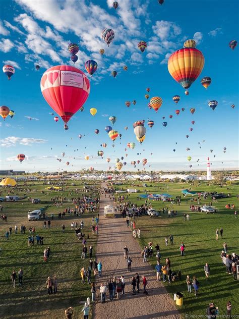 Albuquerque Balloon Fiesta New Mexico hot air balloon festival Hot Air ...