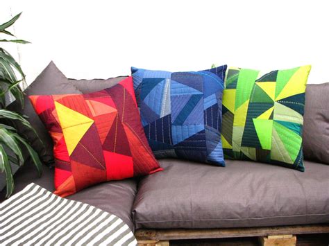 Blue and Red Throw Pillow Cover Set for Boho Home Decor Set - Etsy