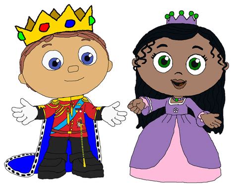 Prince Whyatt and Princess Pea by KingLeonLionheart on DeviantArt