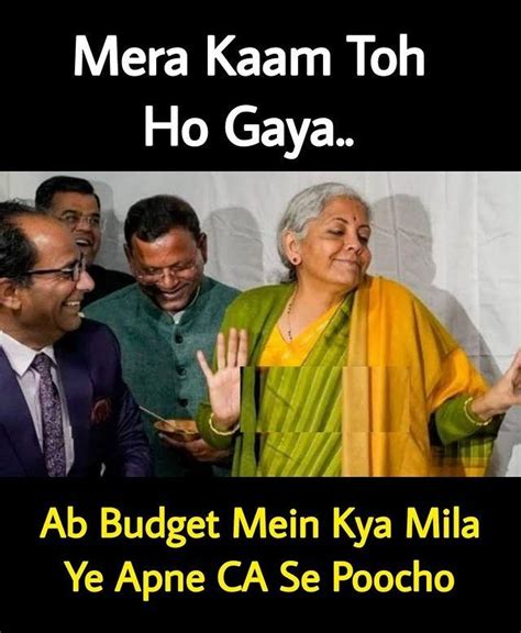 Nirmala Sitharaman Budget Memes – Oh Yaaro