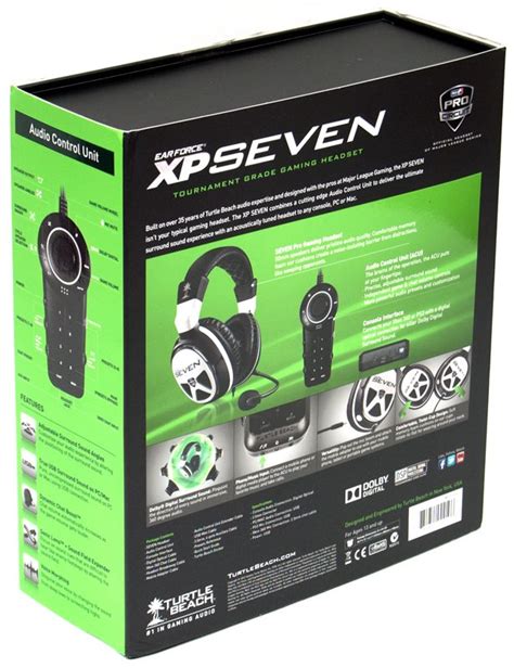 Turtle Beach Ear Force XP Seven Tournament Grade Gaming Headset Review ...