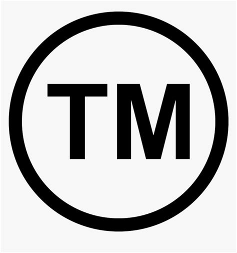 Transparent Tm Logo Png - Logo Trademark Symbol Png, Png Download - kindpng