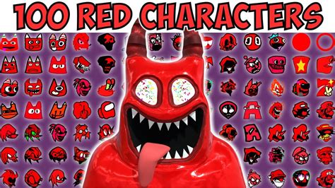 FNF Character Test | Gameplay VS My Playground | ALL Red Test - YouTube