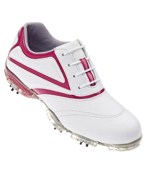 FootJoy Ladies Sport Golf Shoes (White/Fuchsia) 2013 - Golfonline