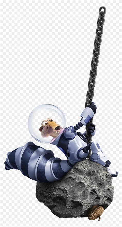 Collision Course - Ice Age Scrat Transparent, HD Png Download ...