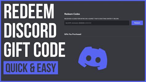 How to Redeem Discord Gift Codes! (2023) - YouTube