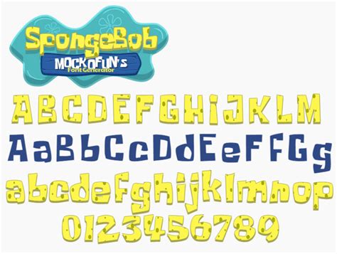 Spongebob Font Generator - MockoFUN