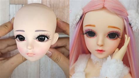 Doll Makeover Transformation 😱Doll 60cm Hairstyles and Clothes 👸 Barbie ...