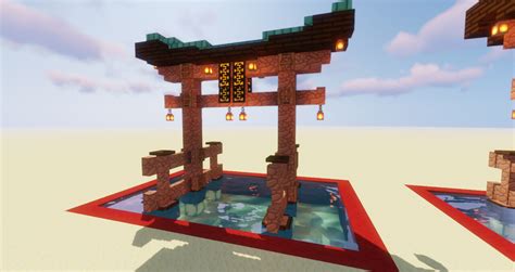 Japanese Style Tutorial Builds Minecraft Map