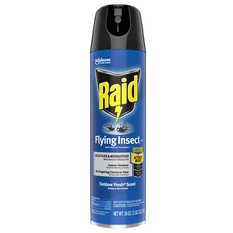 Raid Flying Insect Killer 7, Insecticide Spray with Outdoor Fresh Scent ...