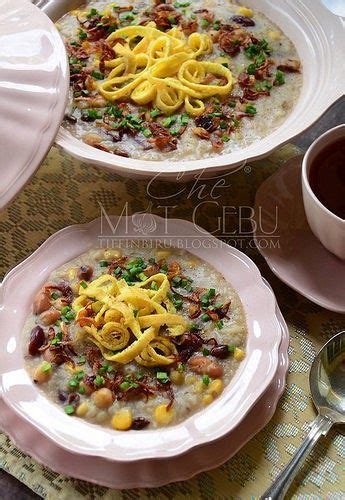 Bubur Asyura Rice Recipes, Asian Recipes, Ethnic Recipes, Portobello ...