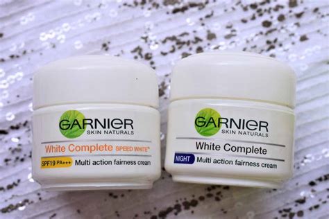 Garnier White Complete Multi Action Fairness Day & Night Cream : Review ...