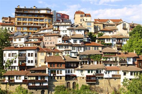 VELIKO TARNOVO in WINTER in BULGARIA Stock Image - Image of winter ...