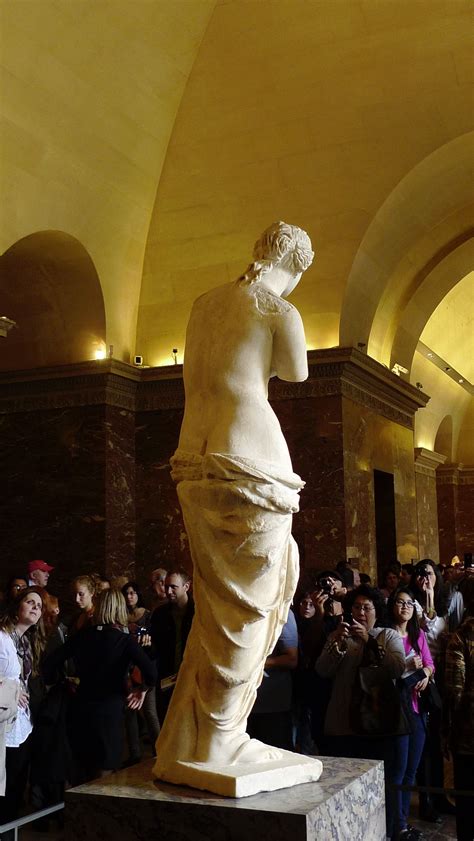 Back view of the Venus de Milo | Statue, Sculpture art, Greek art