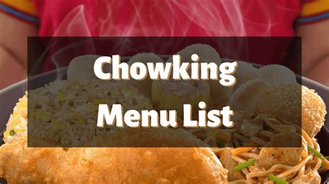 Chowking Menu Prices Philippines 2024 [Updated] — All About Philippines ...