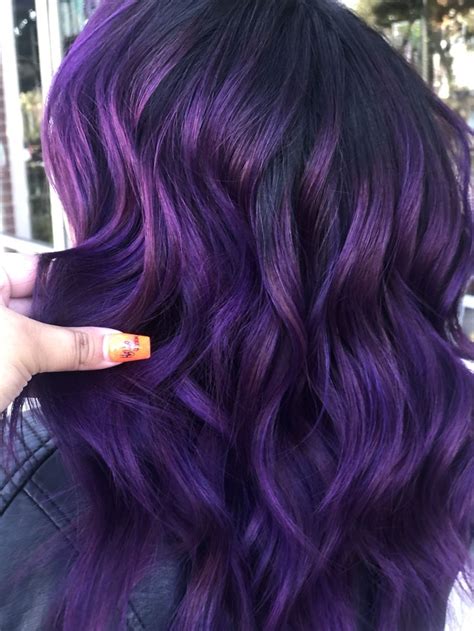 Eggplant hair color | Hair dye colors, Eggplant colored hair, Deep ...