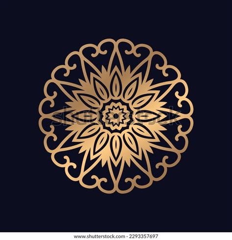 Islamic Pattern Mandala Art Design Simple Stock Vector (Royalty Free ...