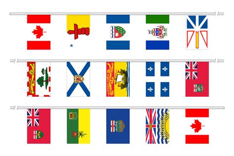 Provincial Flags Of Canada Printable - Printable Word Searches