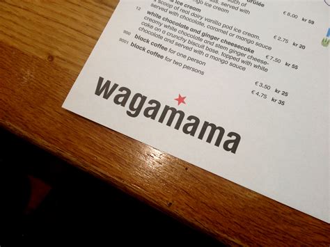 Ugens logo: Wagamama – Eyes Wide Open