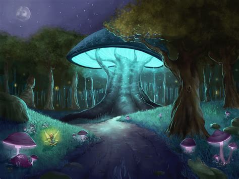 ArtStation - Magic Fantasy Forest