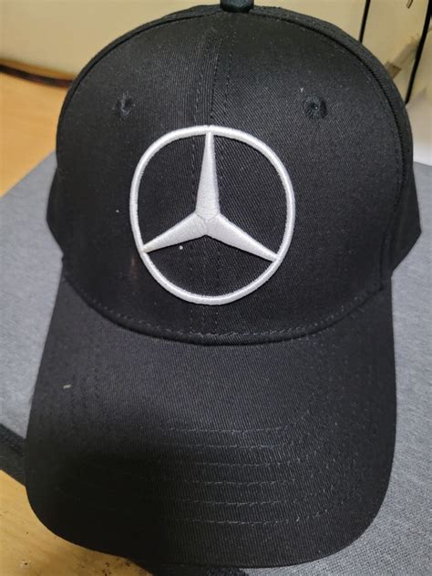 MERCEDES BENZ logo CAP, Men's Fashion, Watches & Accessories, Caps ...