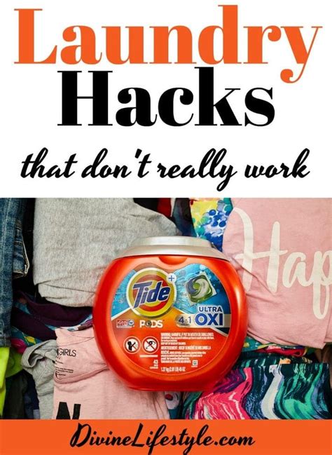 Laundry Hacks That Don’t Really Work Tide Detergent