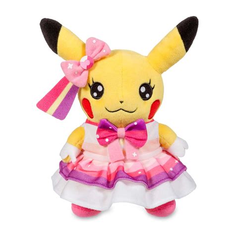 Pikachu Pop Star Poké Plush | cosplay Pikachu | Pokémon Center Original ...