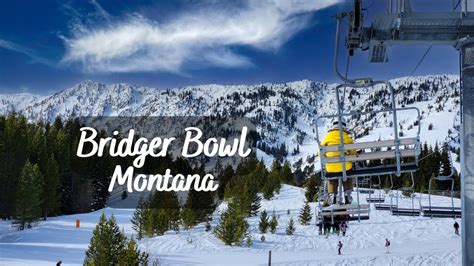 Ski Bridger Bowl Bozeman Montana - YouTube