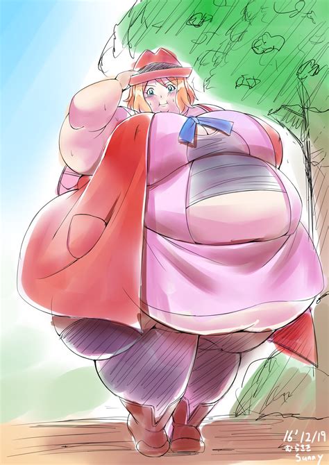 Fat Serena by quackiestqaucker on DeviantArt