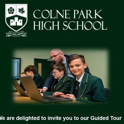 Colne Park High School - Bookable Tours October 2021 - booking now open!!