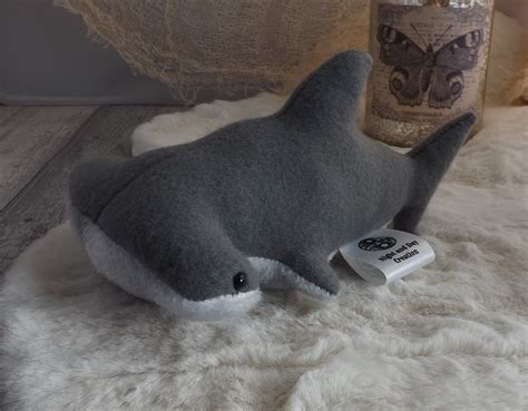 Baby Hammerhead Shark Plush Plushie Soft Toy Under the | Etsy