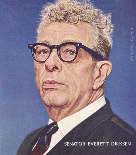 Portrait of Senator Everett M. Dirksen