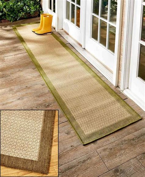 EXTRA LONG RUNNER BROWN 72" INDOOR OUTDOOR CARPET RUG FLOOR RUNNER # ...