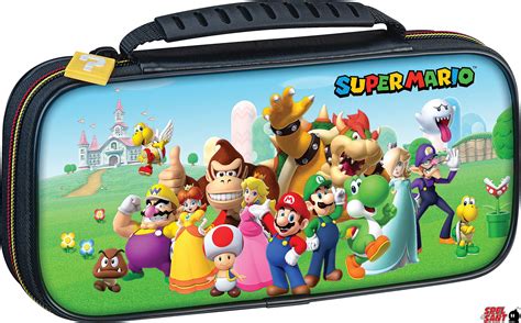 Nintendo Switch Deluxe Travel Case Super Mario Characters - Spel & Sånt ...